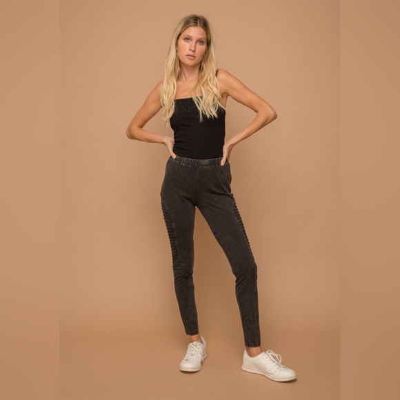 Hem & Thread Pants - HEM & THREAD ANTHROPOLOGIE MOTO STYLE LEGGINGS ❤️NEW COLLECTION IN STORES❤️